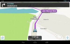 Waze social GPS traffic & gas