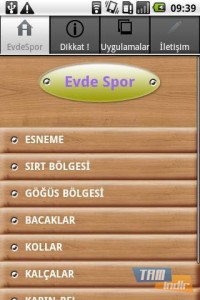 Evimde Spor