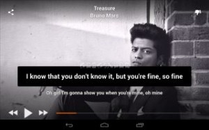 musiXmatch Lyrics Player