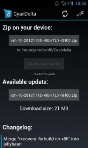 CyanDelta Updater