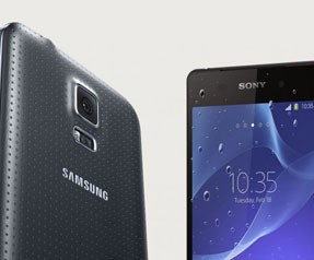 Galaxy S5 Xperia Z2
