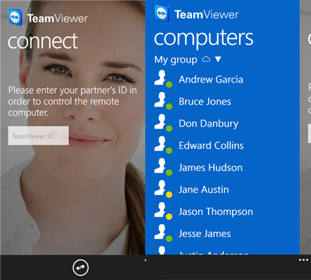 Teamviewer indir Windows Phone 8